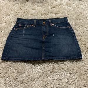Lucky Brand Denim Mini Skirt